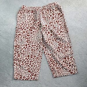 Susan Graver Pure Linen Crop Pants